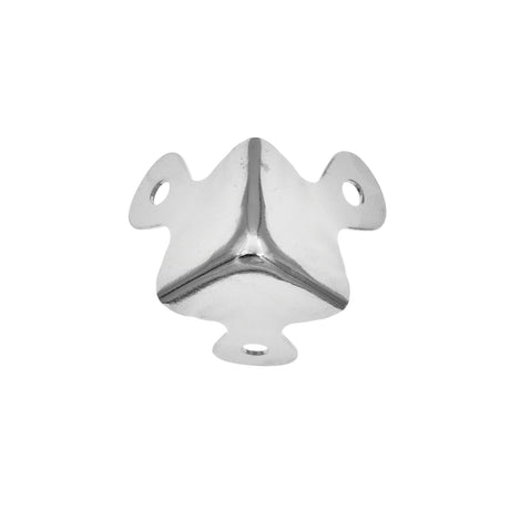 Ohio Travel Bag Wheels & Feet 1 1/4" Nickel, Trunk Corner, Steel, #F-50-NP F-50-NP