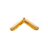 1/2" Gold, Bag/Case Corner, Zinc Alloy
