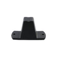 Ohio Travel Bag Wheels & Feet 2" Black, Bottom Stud, Plastic, #L-2282 L-2282