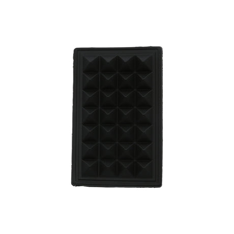 Ohio Travel Bag Wheels & Feet 2" Black, Sewable Bottom Stud, Rubber, #L-3034 L-3034