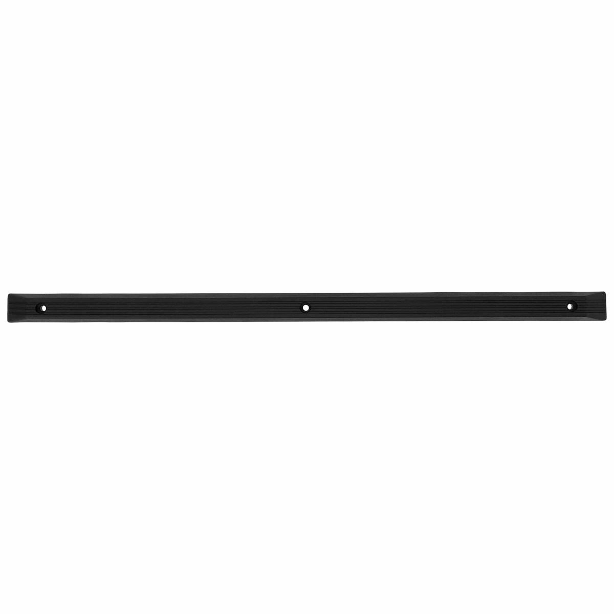 Ohio Travel Bag Wheels & Feet 22 1/2" Black, Bar Bottom Stud, Plastic, #L-2133 L-2133
