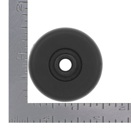 Ohio Travel Bag Wheels & Feet 39mm Black, Wheel (No Bearing), Rubber, #L-3835 L-3835