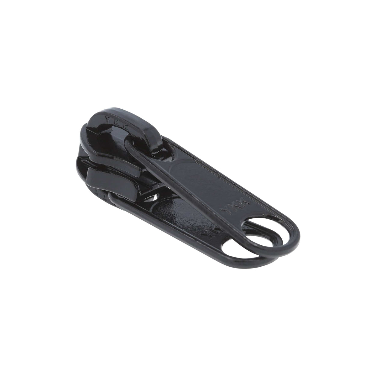 Ohio Travel Bag Zippers #10 Black, YKK, Long Tab Non-Lock Reversible, Zinc Alloy, #10C-2-BLK 10C-2-BLK