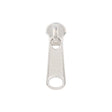 Ohio Travel Bag Zippers #10 Nickel, YKK Long Tab Semi-Swivel Slider, Zinc Alloy, #10M-2-NP 10M-2-NP