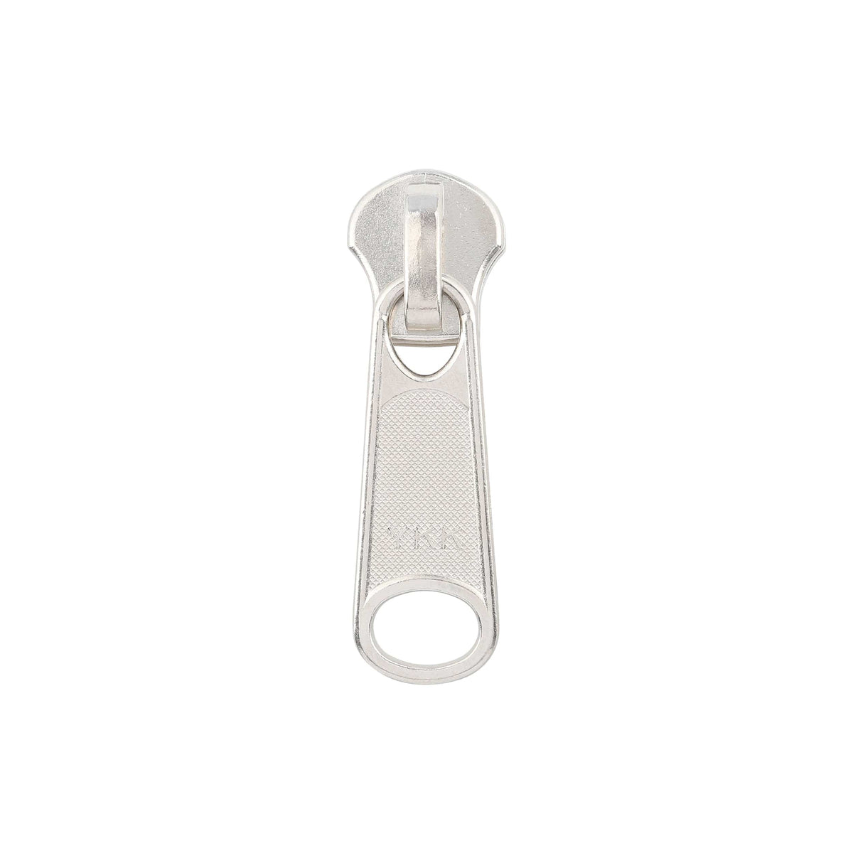 Ohio Travel Bag Zippers #10 Nickel, YKK Long Tab Semi-Swivel Slider, Zinc Alloy, #10M-2-NP 10M-2-NP