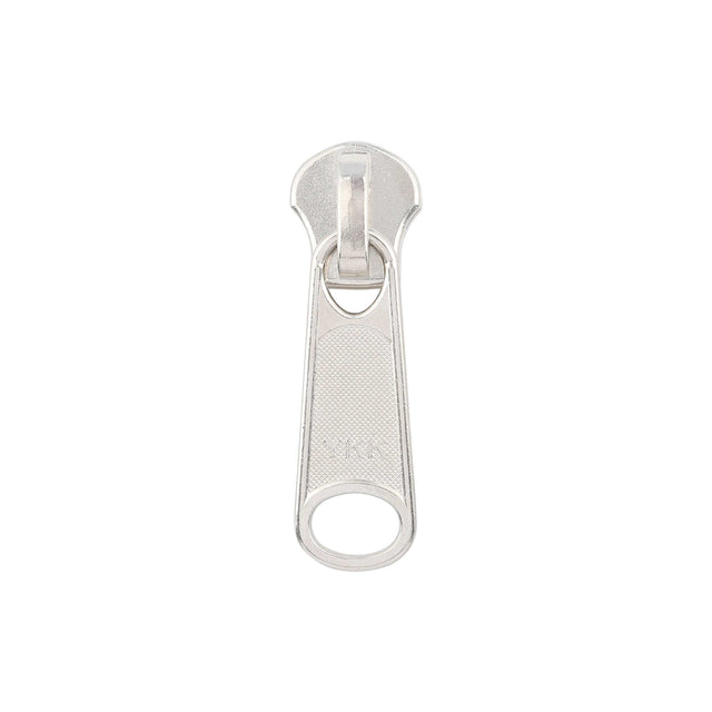 Ohio Travel Bag Zippers #10 Nickel, YKK Long Tab Semi-Swivel Slider, Zinc Alloy, #10M-2-NP 10M-2-NP