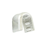 Ohio Travel Bag Zippers #10 Nickel, YKK Top Stop, Zinc Alloy-PK10, #10M-T-NP 10M-T-NP