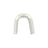 Ohio Travel Bag Zippers #10 Nickel, YKK Top Stop, Zinc Alloy-PK10, #10M-T-NP 10M-T-NP