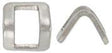 Ohio Travel Bag Zippers #10 Stainless Steel, Top Stops, Stainless Steel, #10M-T-SS 10M-T-SS