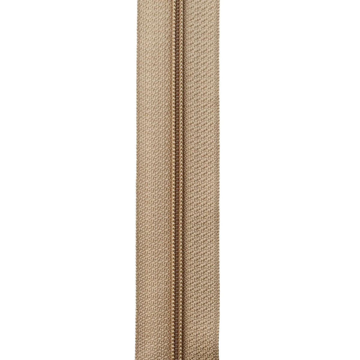 Ohio Travel Bag Zippers #4.5 Beige, YKK Coil Zipper Chain, Zinc Alloy, #4.5C-BGE 4.5C-BGE