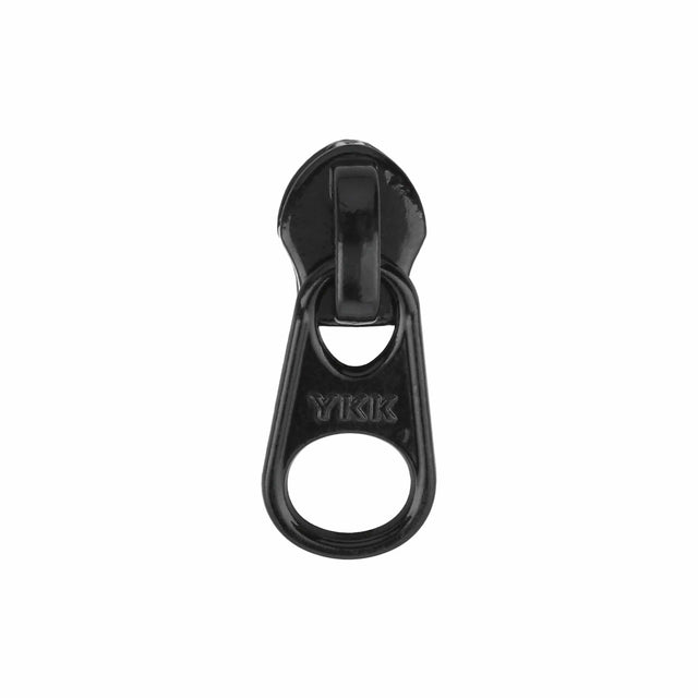 Ohio Travel Bag Zippers #4.5 Black, YKK Short Tab Swivel Slider, Zinc Alloy, #4.5C-4-BLK 4.5C-4-BLK