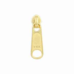 Ohio Travel Bag Zippers #4.5 Brass, YKK Long Tab Swivel Slider, Zinc Alloy, #4.5C-1-BP 4.5C-1-BP