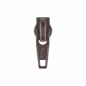 Ohio Travel Bag Zippers #4.5 Brown, YKK Long Tab Swivel Slider, Zinc Alloy, #4.5C-1-BRO 4.5C-1-BRO