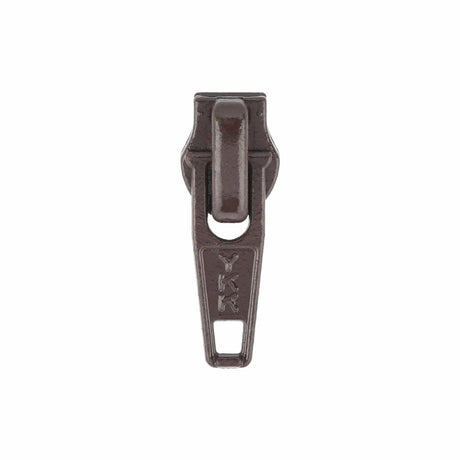 Ohio Travel Bag Zippers #4.5 Brown, YKK Long Tab Swivel Slider, Zinc Alloy, #4.5C-1-BRO 4.5C-1-BRO