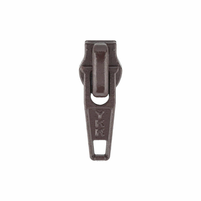 Ohio Travel Bag Zippers #4.5 Brown, YKK Long Tab Swivel Slider, Zinc Alloy, #4.5C-1-BRO 4.5C-1-BRO