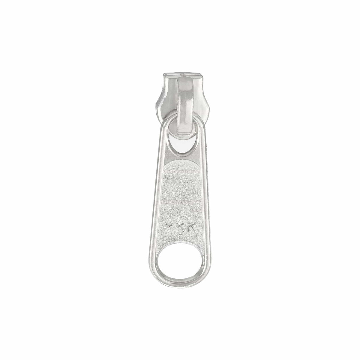 Ohio Travel Bag Zippers #4.5 Nickel, YKKLong Tab Swivel Slider, Zinc Alloy, #4.5C-1-NP 4.5C-1-NP