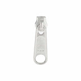 Ohio Travel Bag Zippers #4.5 Nickel, YKKLong Tab Swivel Slider, Zinc Alloy, #4.5C-1-NP 4.5C-1-NP