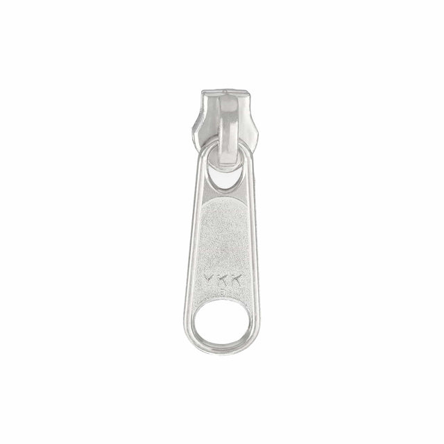 Ohio Travel Bag Zippers #4.5 Nickel, YKKLong Tab Swivel Slider, Zinc Alloy, #4.5C-1-NP 4.5C-1-NP