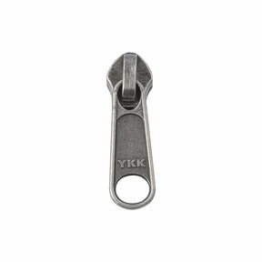 Ohio Travel Bag Zippers #5 Antique Nickel, YKK Long Tab Semi Swivel Slider, Zinc, #5CN-1-ANTN 5CN-1-ANTN