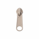 Ohio Travel Bag Zippers #5 Beige, YKK Long Tab Semi Swivel Slider, Zinc, #5CN-1-BGE 5CN-1-BGE
