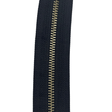 Ohio Travel Bag Zippers #5, Black with Solid Nickel, YKK Zipper Chain, Nickel, #5M-BLK-SNIC 5M-BLK-SNIC