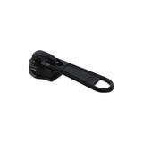 Ohio Travel Bag Zippers #5 Black, YKK Long Tab RC Slider, Zinc Alloy, #5RC-1-BLK 5RC-1-BLK