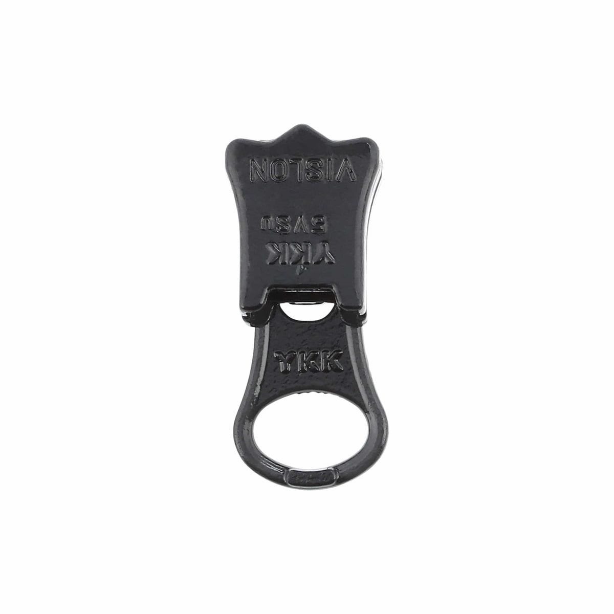 Ohio Travel Bag Zippers #5 Black, YKK Vislon Bottom Slider, Zinc Alloy, #5V-2-BLK 5V-2-BLK
