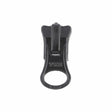 Ohio Travel Bag Zippers #5 Black, YKK Vislon Bottom Slider, Zinc Alloy, #5V-2-BLK 5V-2-BLK