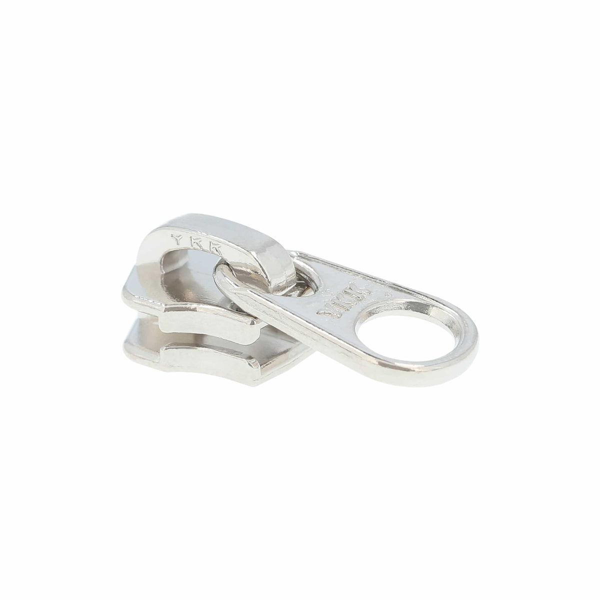 Ohio Travel Bag Zippers #5 Nickle, YKK Short Tab Swivel Slider, Zinc Alloy, #5M-3-NP 5M-3-NP