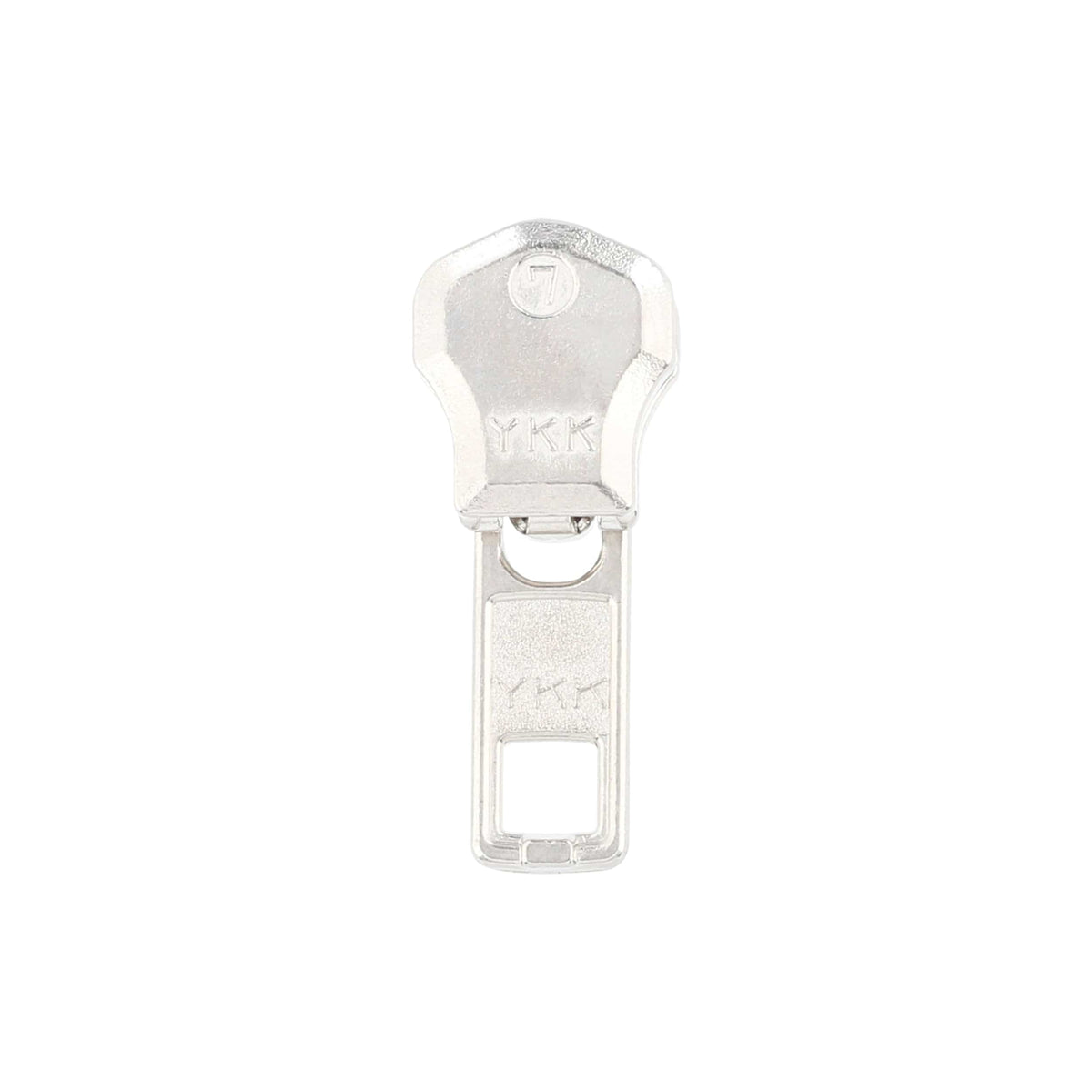 Ohio Travel Bag Zippers #7 Nickel, YKK Locking Slider, Zinc Alloy, #7M-1-NP 7M-1-NP