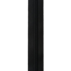 Ohio Travel Bag Zippers #8 Black, YKK 5/8in Tape Water Resistant, Zinc Alloy, #8CWR-BLK 8CWR-BLK