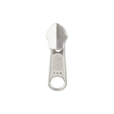 Ohio Travel Bag Zippers #8 Nickel, YKK Long Tab Swivel Slider, Zinc Alloy, #8C-1-NP 8C-1-NP