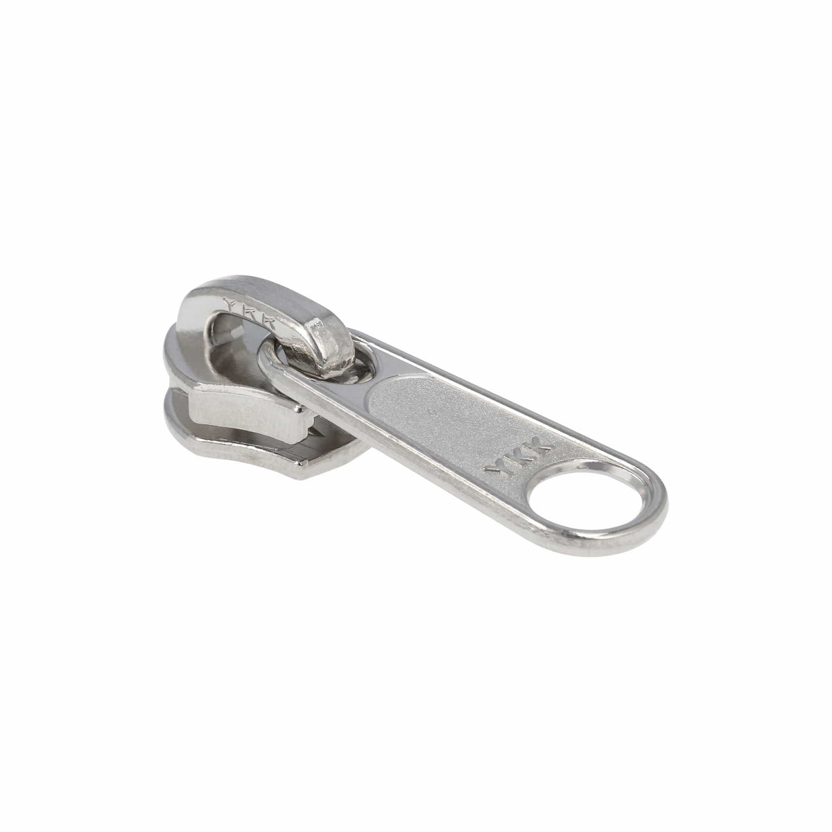 Ohio Travel Bag Zippers #8 Nickel, YKK Long Tab Swivel Slider, Zinc Alloy, #8C-1-NP 8C-1-NP