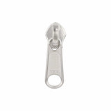 Ohio Travel Bag Zippers #8 Nickel, YKK Long Tab Swivel Slider, Zinc Alloy, #8C-1-NP 8C-1-NP