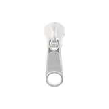 Ohio Travel Bag Zippers #8 Nickel, YKK Long Tab Swivel Slider, Zinc Alloy, #8M-2-NP 8M-2-NP