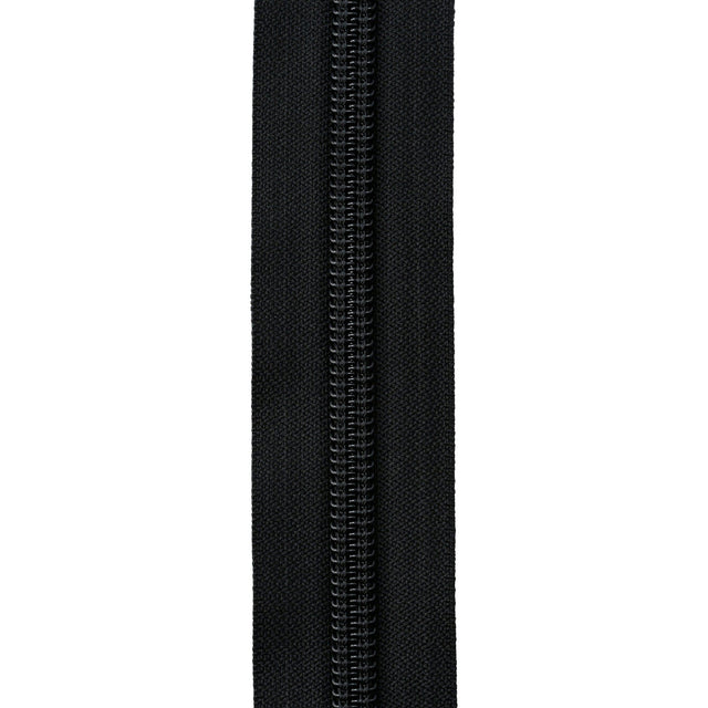 Ohio Travel Bag Zippers #9  Black with Black, YKK Zipper Chain, Zinc Alloy, #9C-BLK 9C-BLK